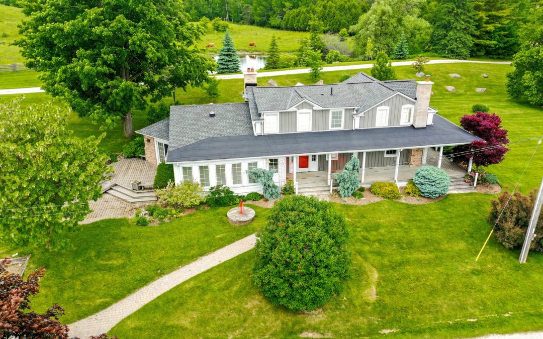 Scenic 95-acre hobby farm and a beautifully restored home